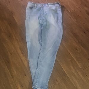 Wallflower Light Blue Straight Leg Jeans
